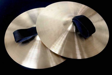 Brass Marching Cymbals 13''